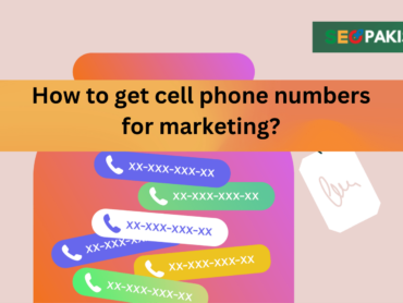 How to get cell phone numbers for marketing