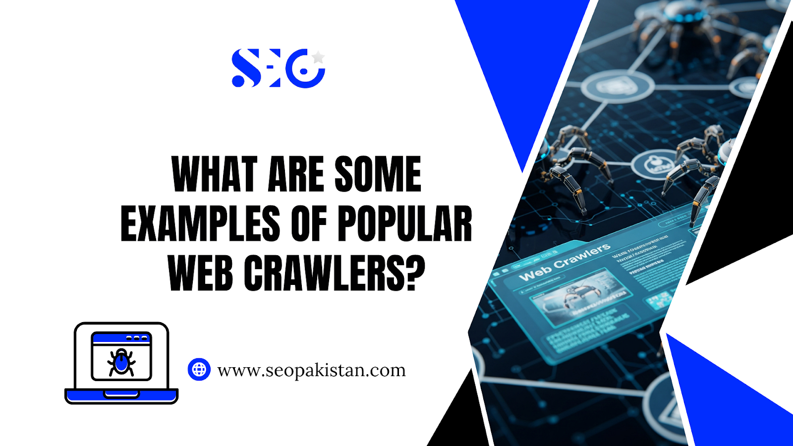 a close up of a web crawlers - SEOpakistan.com
