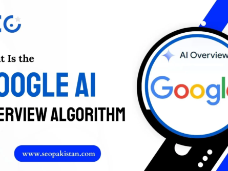 a logo on a white backgroundHow Google AI Overview Algorithm Works An SEO Guide - SEOPakistan.com