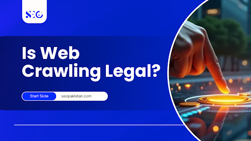Is Web Crawling Legal? Cover image explaining web crawling legality, data scraping laws, and ethical web crawling best practices.