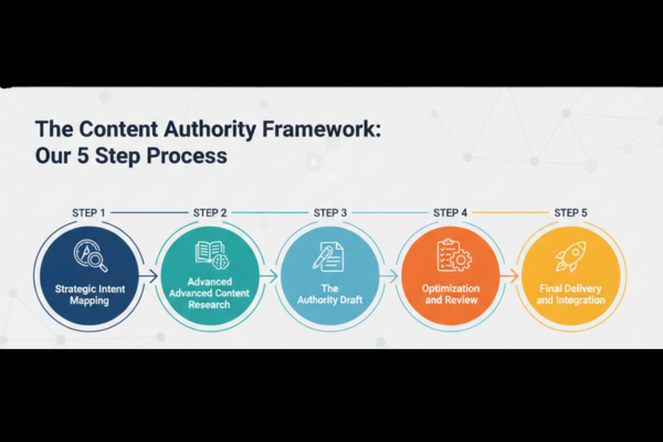 The Content Authority Framework: Our 5 Step Process