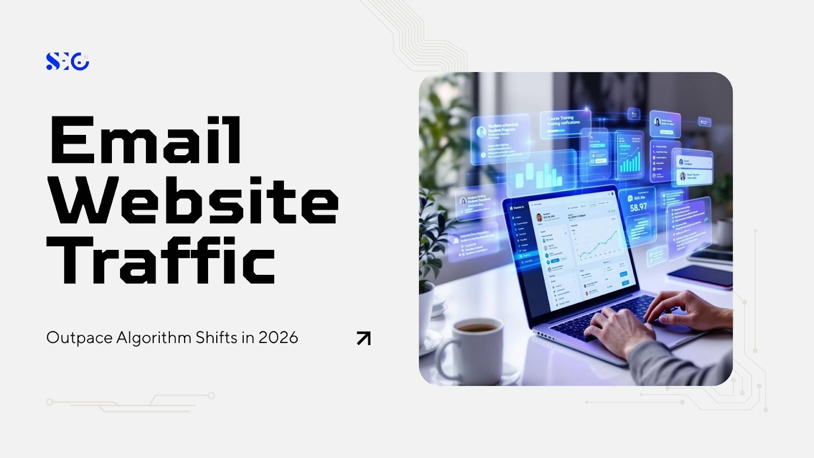email website traffic