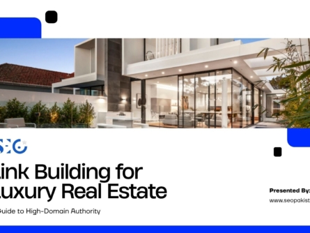 luxury real estate link building