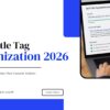 SEO Title Tag Optimization 2026: Rank Higher & Get Clicks