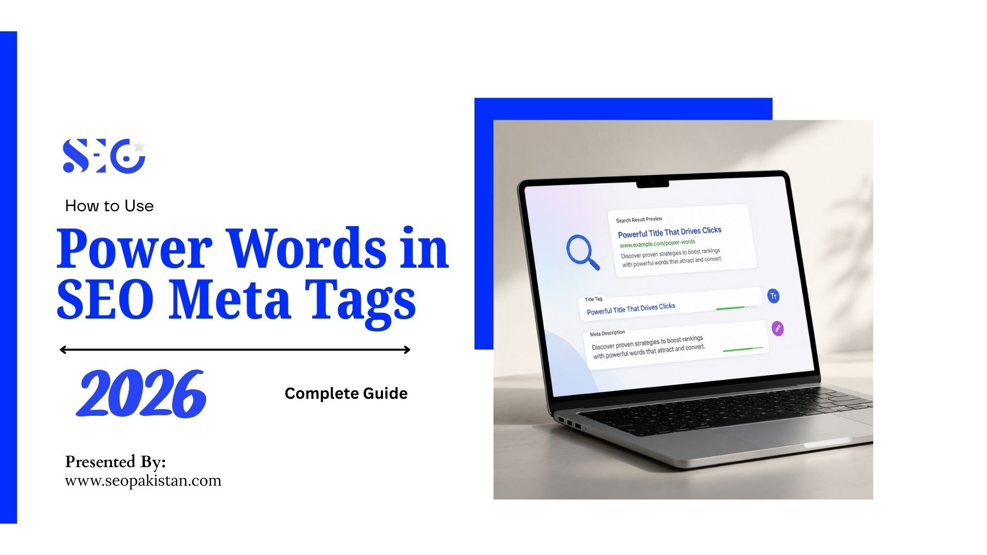 power words in SEO meta tags 2026