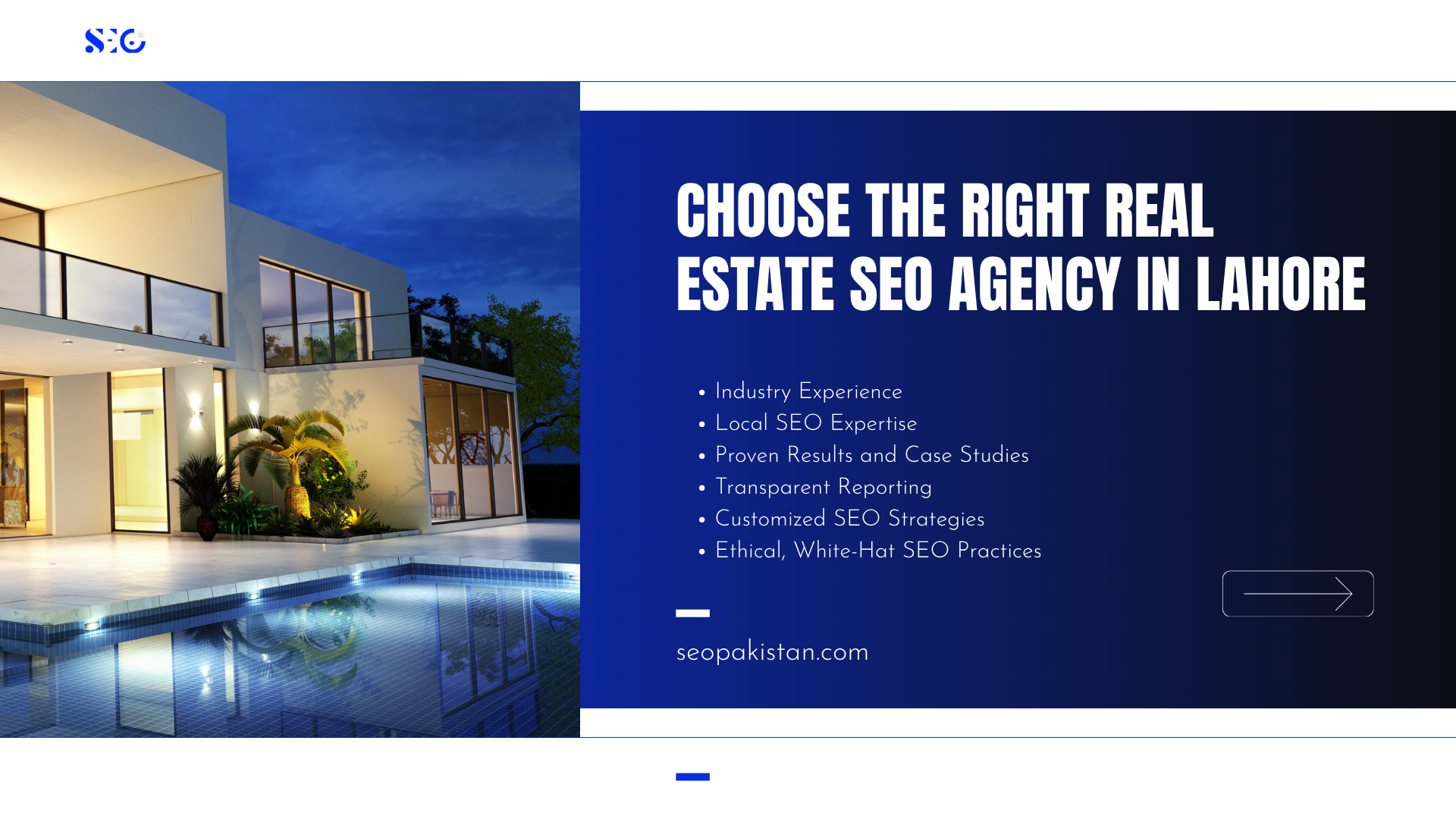 Choose the right real estate SEO agency in Lahore based on industry experience, local SEO expertise, proven results, transparent reporting, and ethical SEO practices.
